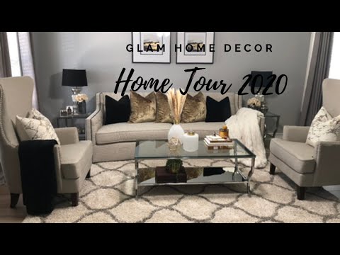 Home Tour 2020|Glam Home Decor|Decorating Ideas