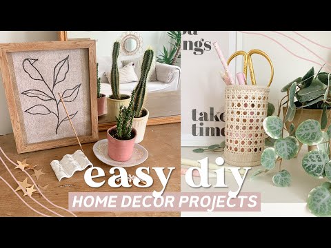 Home Decor DIY Projects ✨ easy minimal and budget friendly Pinteresty DIY ideas for 2020