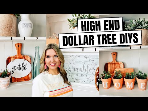 High End Dollar Tree DIY Home Decor – Dollar Tree Room Decor 2020