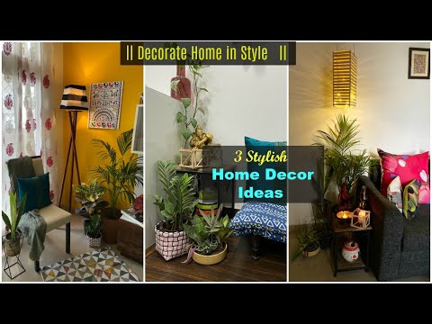 3 Stylish Ways to Decorate corners | Corner Decoration ideas | DIY Home Decor | Organizopedia