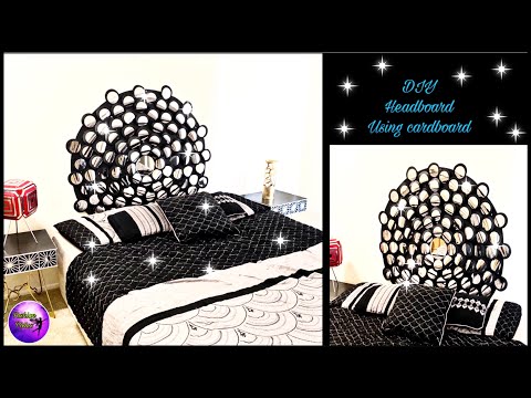 ❣️DIY QUICK AND EASY HEADBOARD USING CARDBOARD❣️| HOME DECORATING IDEAS | FASHION PIXIES