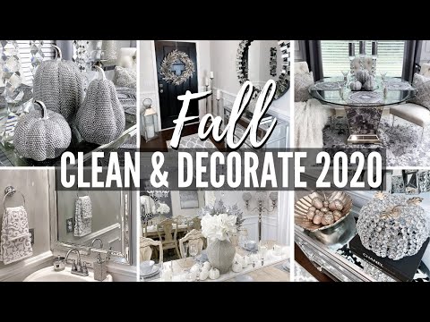 FALL CLEAN AND DECORATE WITH ME 2020! Ultimate FALL Decorating Ideas & Dollar Tree Cleaning Hacks