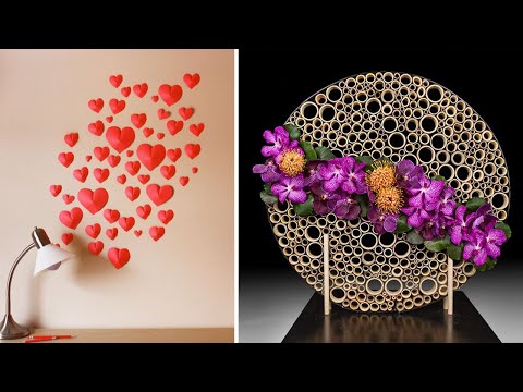 Home Decorating Ideas Handmade | Craft ideas for decoration