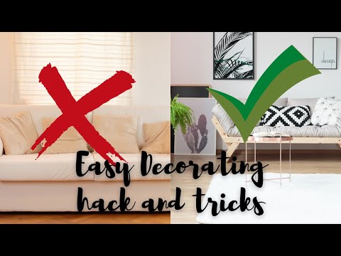 Home decorating ideas hacks and tips | Easy home decorating ideas hacks | Design trends 2021