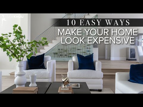 DESIGN HACKS | 10 Easy Ways to Make Your Home Look More Expensive | Julie Khuu