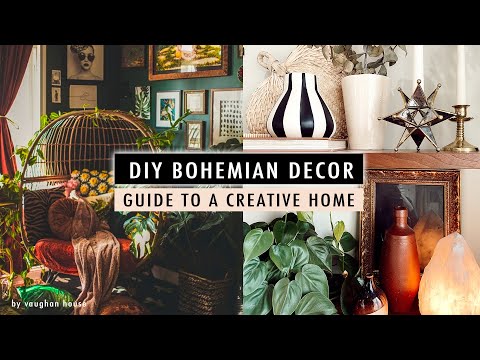 DIY BOHEMIAN DECOR + Guide To A Creative Home (& THRIFT HAUL) | XO, MaCenna