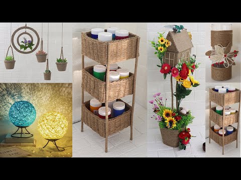 8 Jute craft ideas home decorating ideas handmade, Jute craft projects