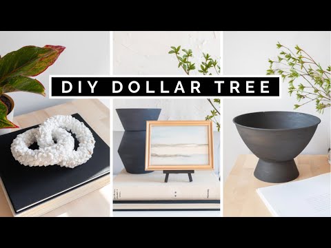 DOLLAR TREE DIY HOME DECOR 2021 | $1 AFFORDABLE AND EASY