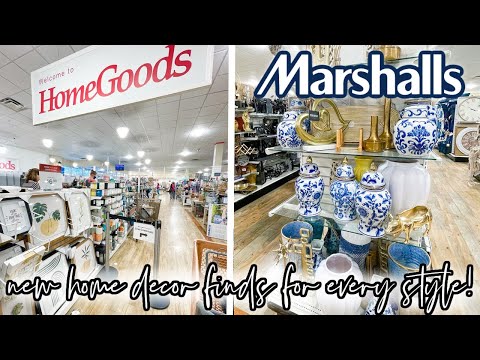 *NEW* HOME DECORATING ideas from HomeGoods + Marshalls || home decor finds for EVERY style + budget