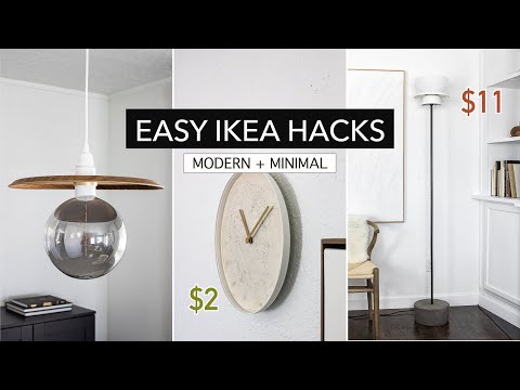 DIY IKEA HACKS  | High-End + Affordable DIY Home Decor Ideas
