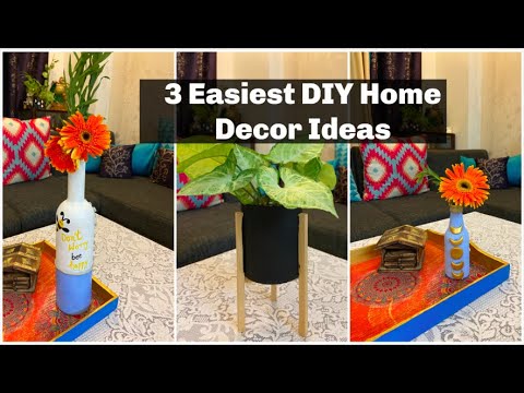 3 Easiest DIY Home Decor Ideas from the Waste Material | DIY Home Decor | Organizopedia