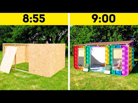 Great DIY House Crafts And Backyard Ideas That You'll Want To Try || Home Decor Ideas And Bushcraft