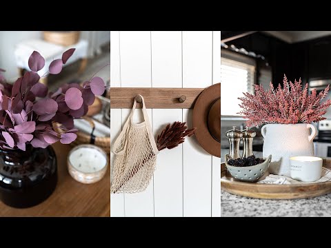 AMAZING Fall Decorating Ideas // Floral Decor for your Home