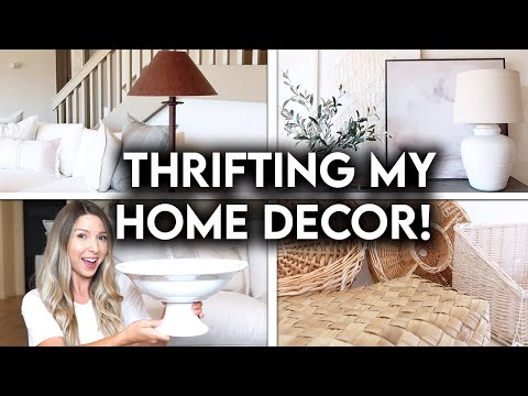 HOME DECOR ON A BUDGET | THRIFT WITH ME + HUGE HAUL