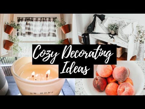 ✨COZY DECORATING TIPS 🏡 WARM AND COZY DECORATING IDEAS 2019 🌿