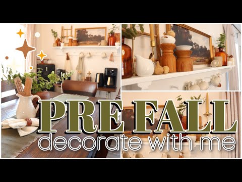 PRE FALL DECORATE WITH ME 2021| DECORATE WITH ME 2021 | PRE FALL HOME DECOR