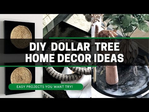DIY Dollar Tree Home Decor Ideas