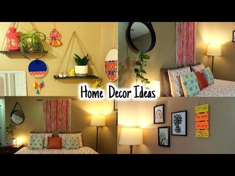 Bedroom Makeover – Home Decor Ideas – Rented House Decor Ideas on Budget