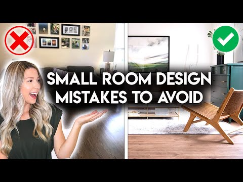 HOW TO MAKE YOUR SMALL SPACE LOOK BIGGER | 15 SPACE SAVING DESIGN HACKS