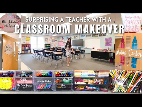 DIY CLASSROOM MAKEOVER | Ultimate Organizing + DIY Decorating Ideas on A BUDGET
