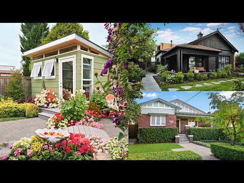 30 Modern Ideas for Outdoor Home Decorating with Flowers and Plants | garden ideas
