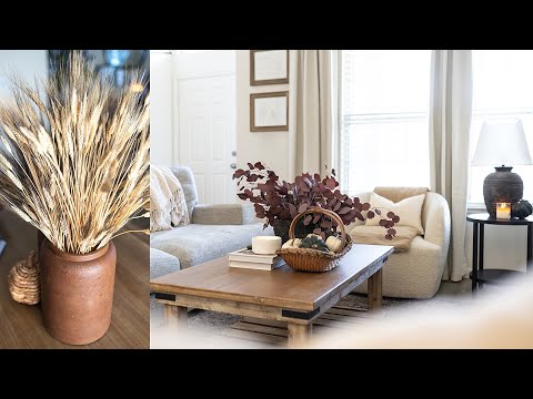 FALL DECORATE WITH ME // Easy Fall Decorating Ideas for a Minimal Home