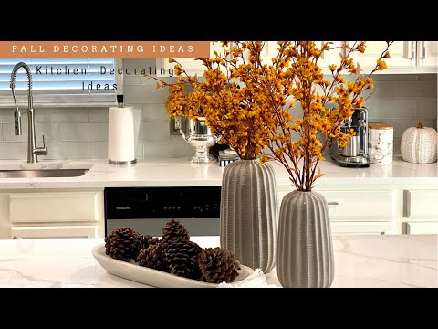 Fall Decorating Ideas 2021|Kitchen Decorate With Me