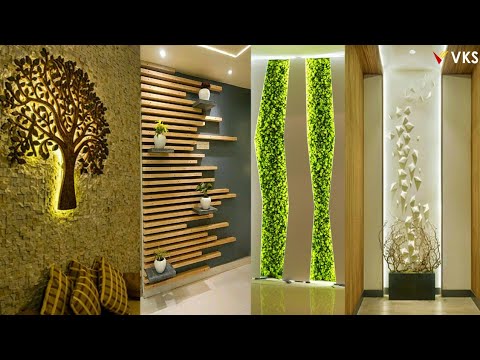 Latest Wall Decor Ideas | Home Wall Decorating For Living Room | Wooden Wall Decor Interior Design