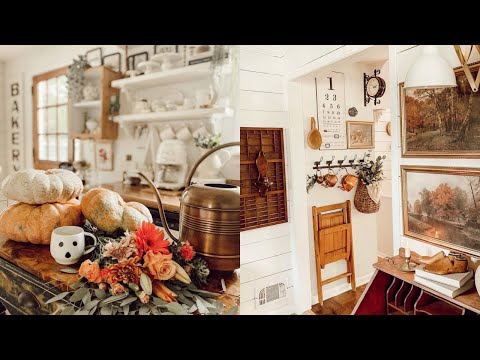Antique Farmhouse Fall Home Decor Tour | Fall Decorating Ideas | Fall 2021