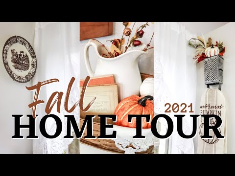 FALL HOME TOUR 2021 | Cozy Cottage Fall Decorating Ideas