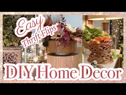 DIY HOME DECOR IDEAS // EASY & CHEAP THRIFT STORE FLIPS FOR ANY TIME OF YEAR!