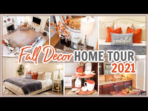 FALL HOME TOUR 2021 | FALL DECORATING IDEAS | Cook Clean And Repeat