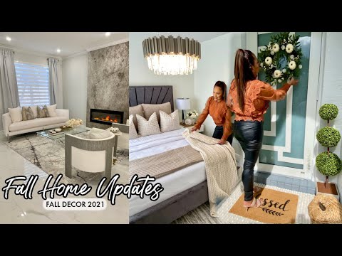 DECORATE WITH ME | NEW DECOR | FALL HOME DECOR UPDATES 2021