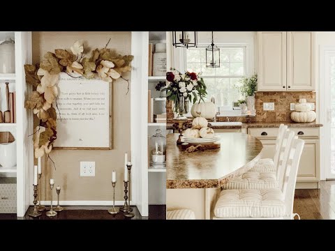 Stunning Fall Farmhouse Home Decor Tour | Fall Decorating Ideas | Budget Decorating