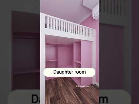 Daughter Room Design 💖 #Shorts