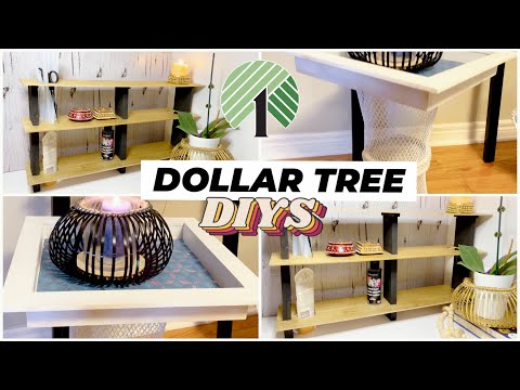 $1 DIY HOME DECOR IDEAS | QUICK and EASY Dollar Tree DIY Room Decor Ideas