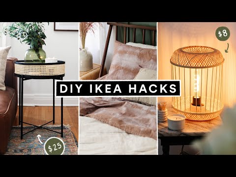 DIY IKEA HACKS – Affordable DIY Room Decor + Furniture Hacks for 2021!