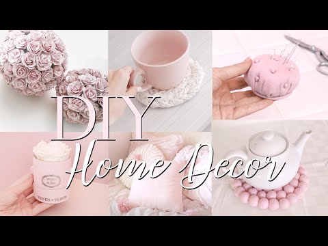 DIY HOME DECOR // Pink & Girly