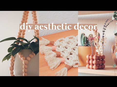 Aesthetic DIY Room Decor | easy + affordable gift ideas