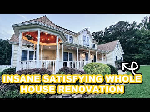 INSANE Whole House Fixer Upper Renovation Before & After | DIY Decorating Ideas on a Budget