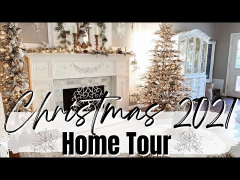 CHRISTMAS 2021 HOME TOUR ~ FRENCH COUNTRY CHRISTMAS DECOR ~ DECORATING IDEAS FOR CHRISTMAS