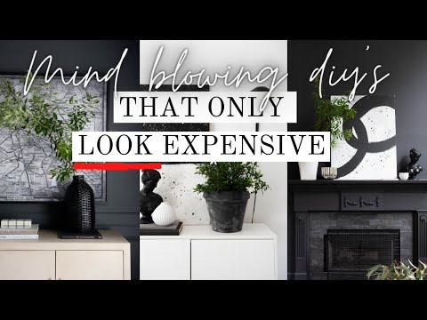 MIND BLOWING DIY'S that only LOOK EXPENSIVE | Lux for Less Home Decor DIY ideas | IKEA Hack