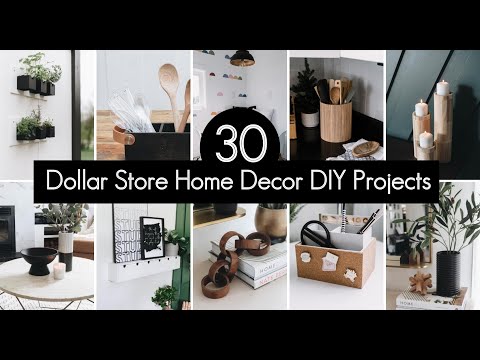 High End Dollar Store DIY | Modern Home Decor Ideas