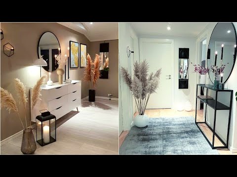 Entryway Decorating Ideas 2022 Modern Living Room Hall Wall Decorations | Home Interior Design Ideas