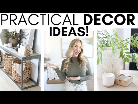PRACTICAL DECORATING IDEAS || HOME DECOR INSPIRATION || DECORATING ON A BUDGET
