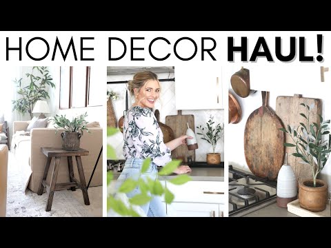 HOME DECOR HAUL || HOME DECORATING IDEAS || DESIGN TIPS || HOW TO DECORATE YOUR SPACE