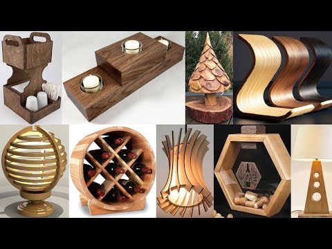 Wood furniture ideas and wooden decorative pieces ideas for home decor /Woodworking project ideas