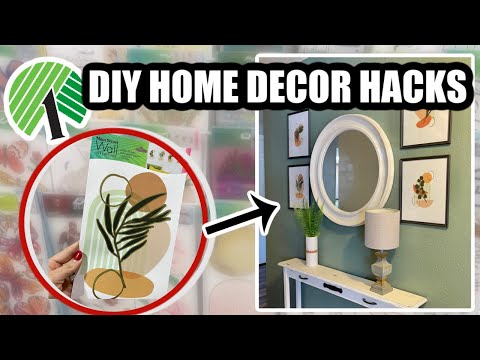 DOLLAR TREE DIY HOME DECOR IDEAS + HACKS You Actually Want To Make! ✨