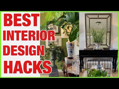 DECOR TIPS AND IDEAS For Small Spaces / Interior Design Decorating Tips And Hacks  / Ramon at Home