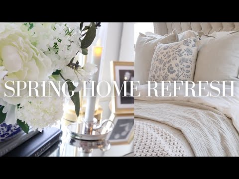 SPRING HOME REFRESH | SPRING BEDROOM DECORATING IDEAS + SPRING PORCH | SPRING DECORATE WITH ME 2023